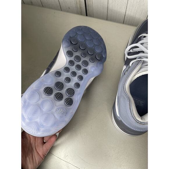 Nike Air Zoom ZM GT Hustle 2 Light Carbon Grey Women Basketball Sneaker Size 14 - Picture 6 of 6